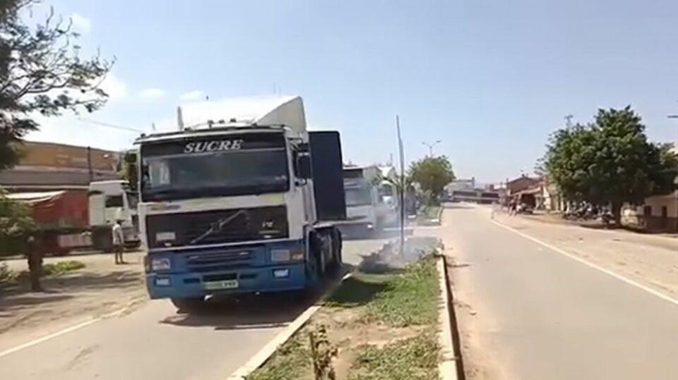 Bloqueadores declaran cuarto intermedio en las movilizaciones en Mairana