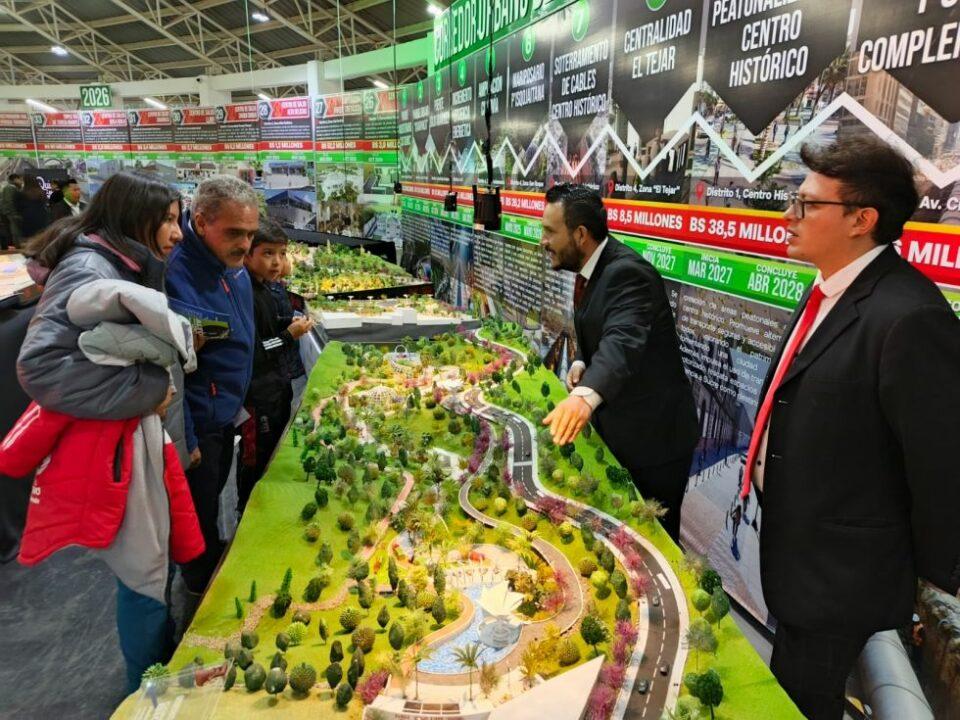 Alcaldía de Sucre presenta sus megaobras en la Fexpo 2024