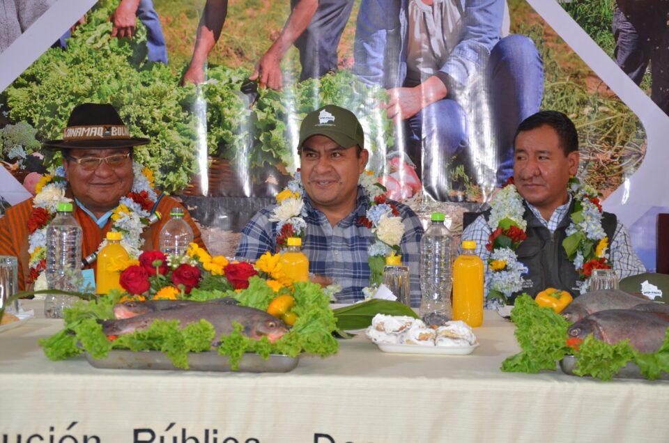 El Gobierno invertirá Bs 9,5 millones en acuicultura en 19 municipios