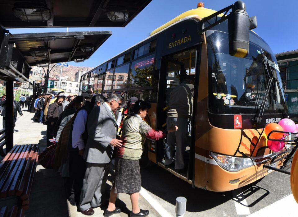 La Paz Bus lanza nueva ruta hacia Mallasa desde este lunes