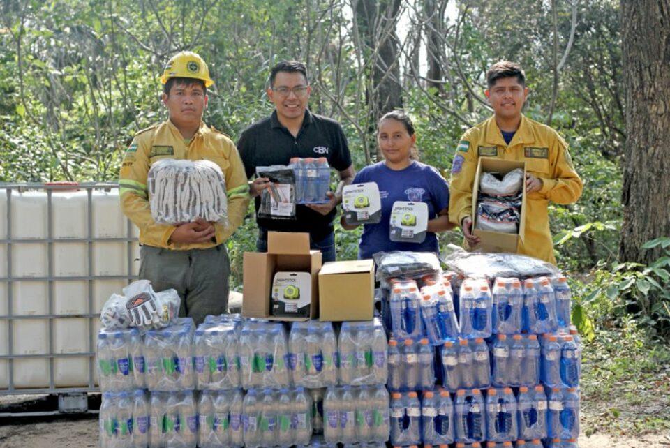 CBN aporta más de Bs 1 millón a la lucha contra los incendios