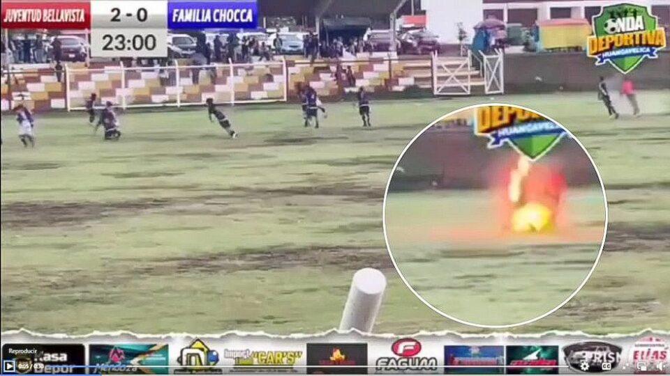 Fallece futbolista peruano tras ser alcanzado por un rayo durante un partido