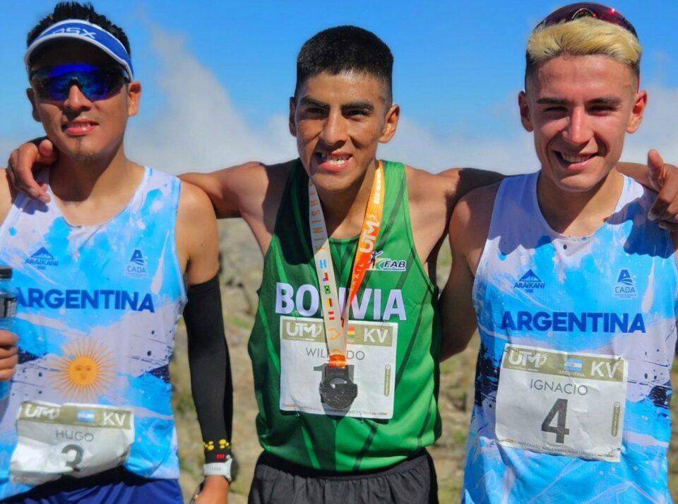 Calatayud, campeón sudamericano Trail en Merlo, Argentina