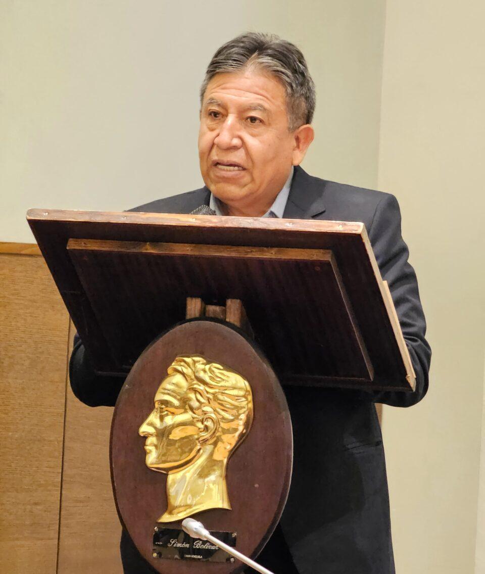 Choquehuanca en Roma: El 'capitalismo verde' no solucionará la crisis climática