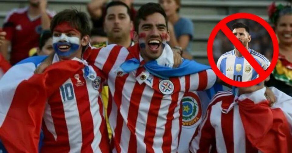 Paraguay prohíbe camisetas rivales en partidos de eliminatorias contra Argentina