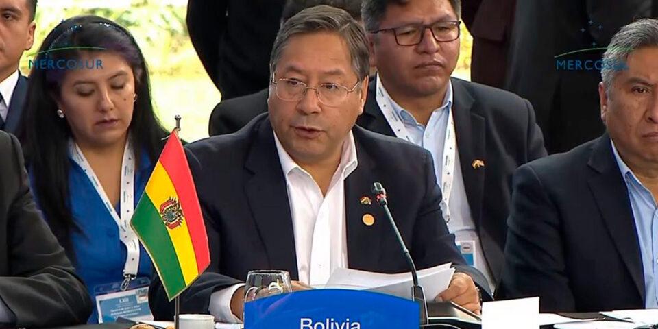 El presidente Arce asistirá a la Cumbre del Mercosur en Montevideo