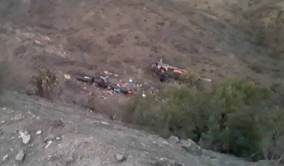 Un bus se embarranca en la ruta Tarija-Tupiza; reportan varios fallecidos y heridos