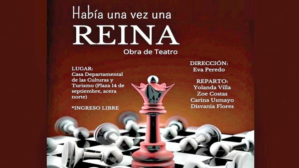 Cochabamba presenta la obra 'Había una vez una reina' en cierre de curso de teatro