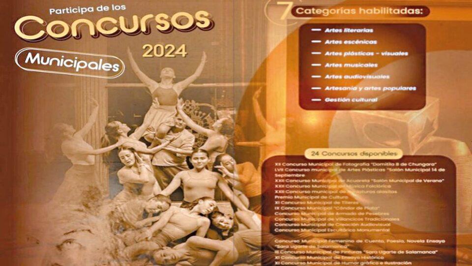 Alcaldía de Cochabamba anuncia a los ganadores de los concursos culturales 2024