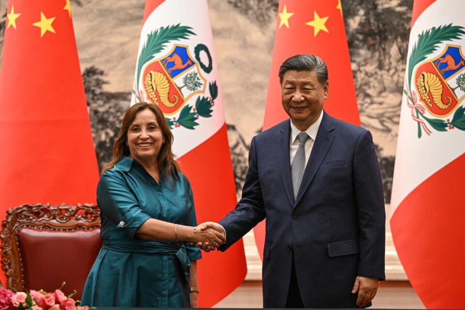 Xi Jinping y Dina Boluarte inauguran virtualmente el Terminal Portuario de Chancay