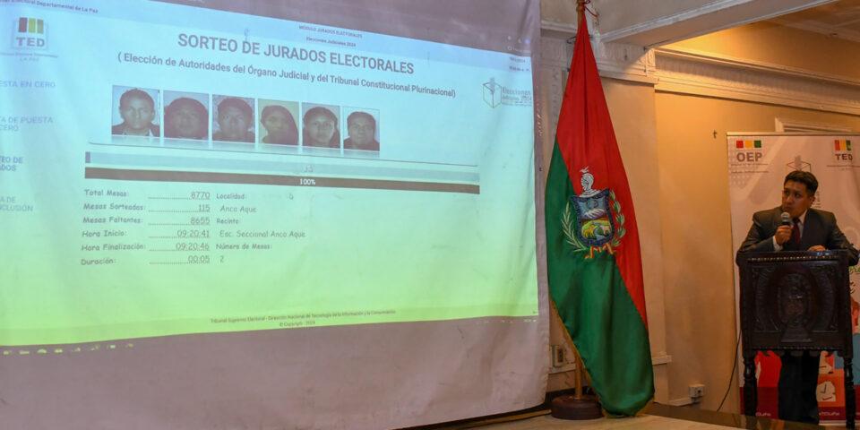 Sepa si fue elegido como jurado electoral para los comicios judiciales de diciembre