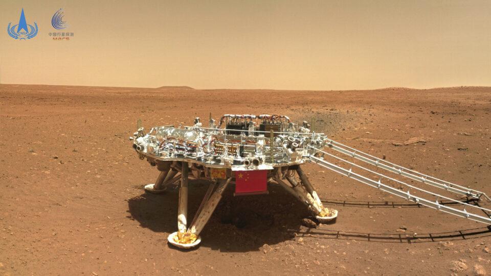 Róver Zhurong de China encuentra pruebas de un antiguo océano en Marte