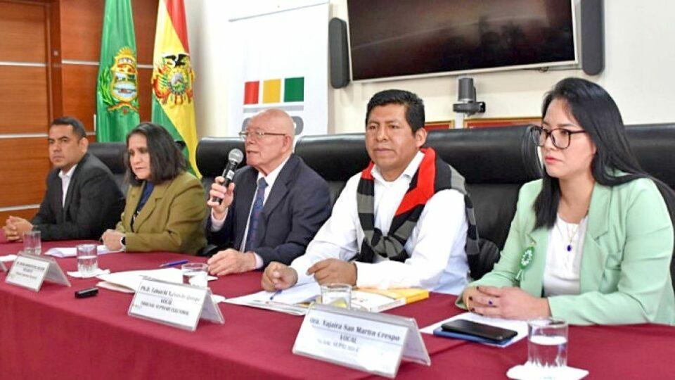 TSE rechaza fallo del TCP y tomará acciones para garantizar elecciones judiciales