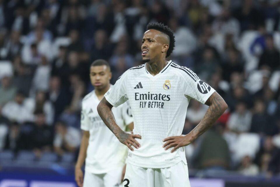 Lesión de Éder Militão agrava la defensa del Real Madrid y cambia su planificación