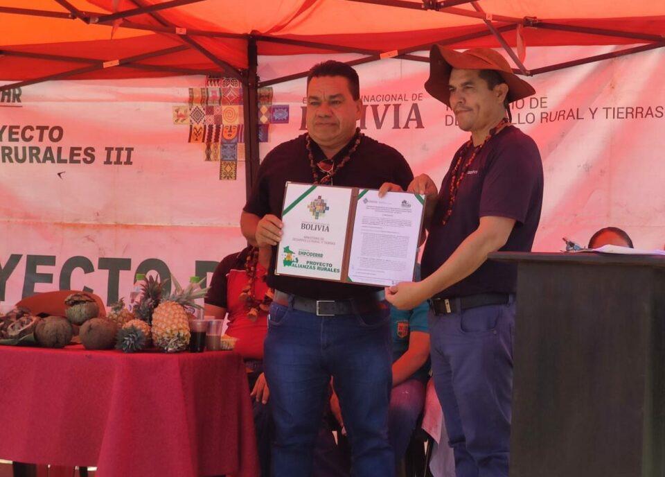 Con Bs 4,5 millones se construirán 3 puentes en Beni y Pando para apoyar a productores agrícolas