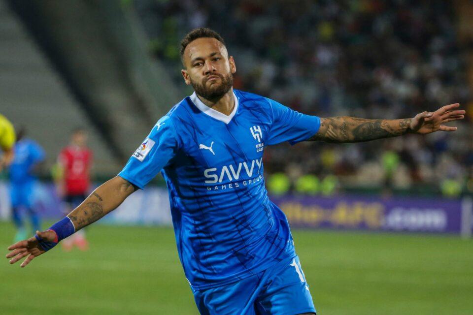 Neymar brilla en partido de Al-Hilal