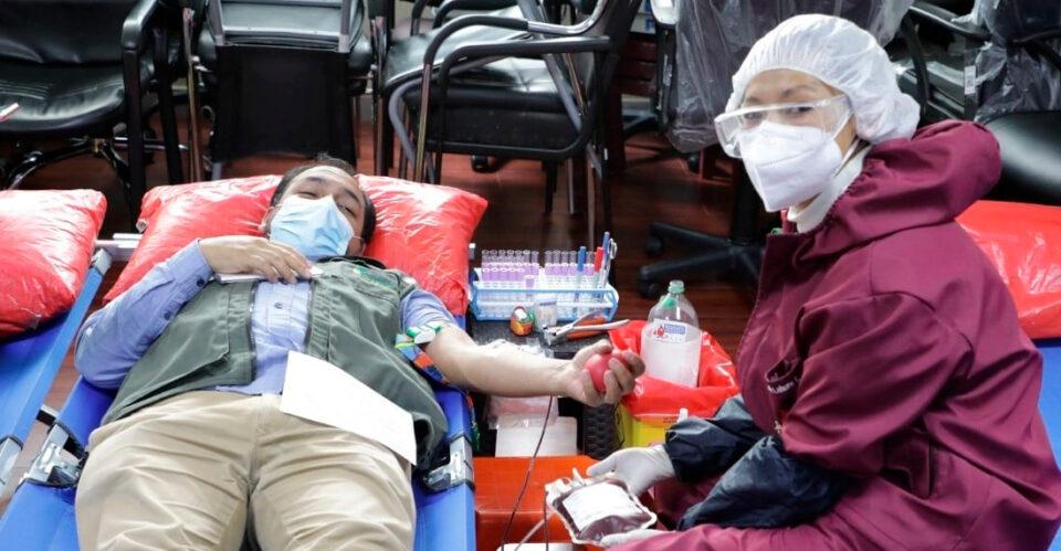 Inicia campaña masiva de donación de sangre en La Paz