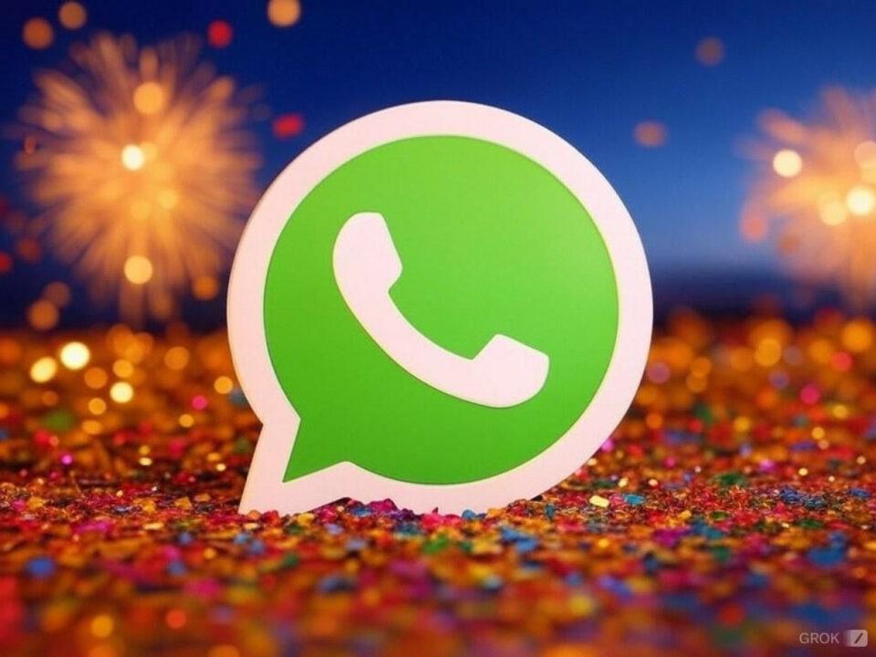 Activa el "modo Año Nuevo" en WhatsApp
