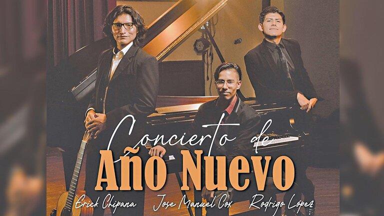 Cochabamba acoge a tres talentos del piano y la guitarra en un concierto