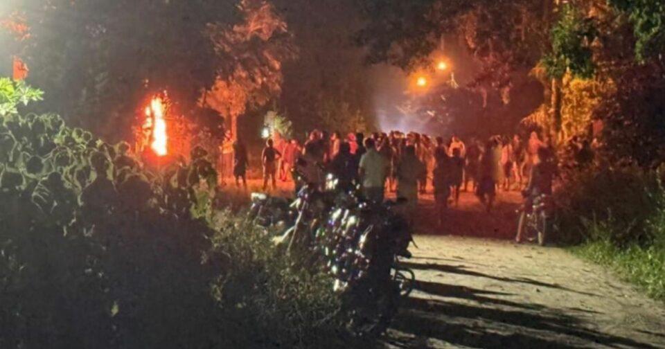 Tres policías heridos y una persona arrestada tras ataque al comando de Yapacaní