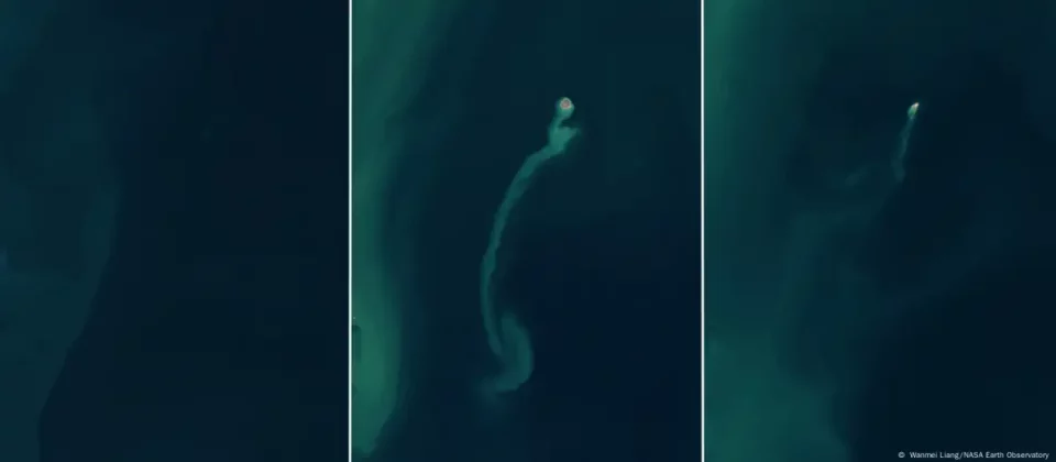 Satélites de la NASA detectan una "isla fantasma"