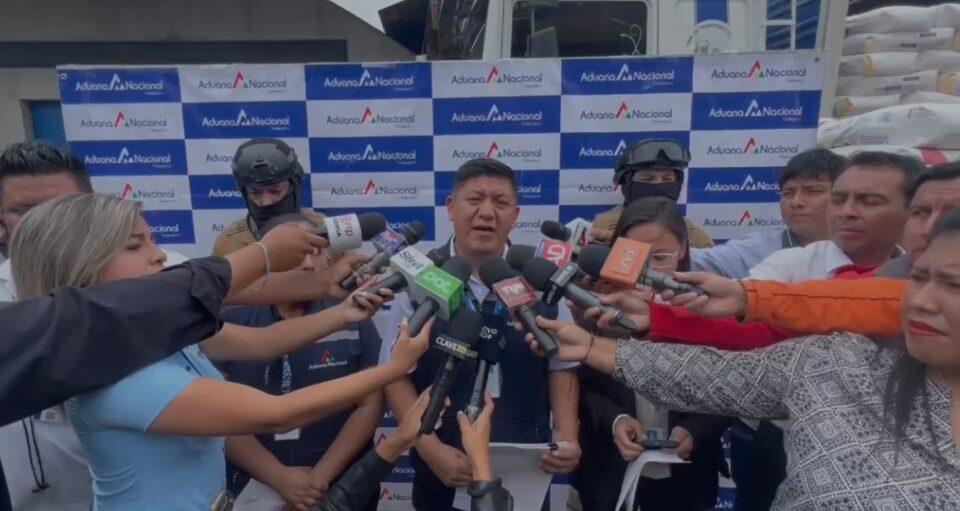 Contrabando: Aduana decomisa 52,4 toneladas de harina argentina