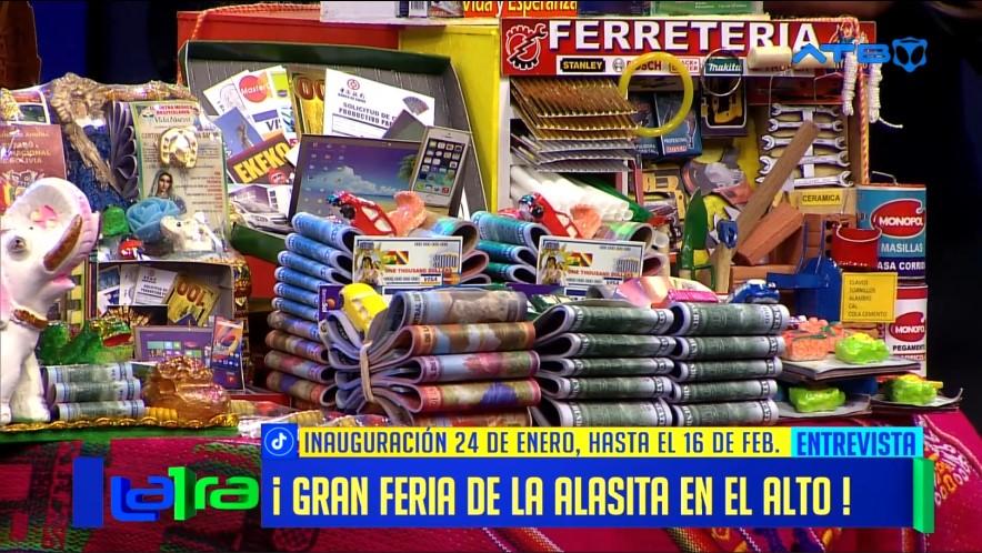 Artesanos están listos para instalar la tradicional feria de "Alasitas 2025"