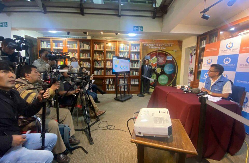Defensoría del Pueblo reporta 563 conflictos en Bolivia durante 2024