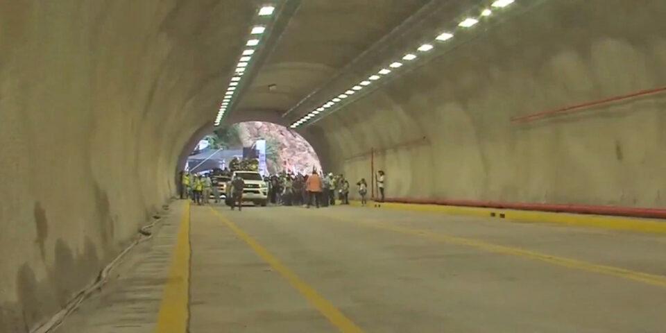 Gobierno inaugura túnel de Incahuasi