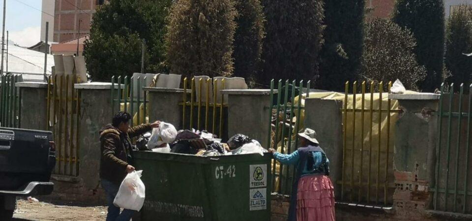 Municipio de El Alto solicita informe a Trebol por no recoger 300 toneladas de basura en fin de año