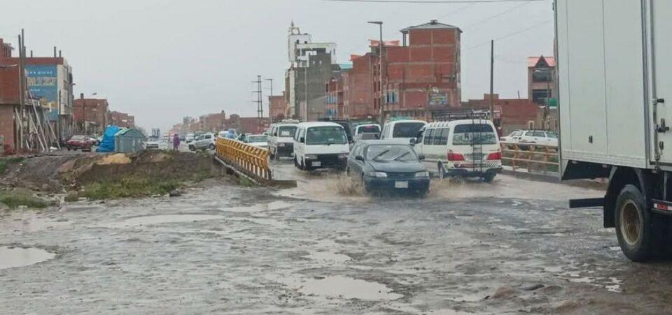 Alcaldía de El Alto atiende emergencias causadas por las lluvias