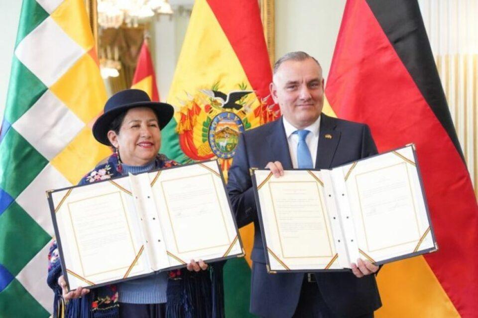 Bolivia y Alemania consolidan acuerdos financieros y técnicos para áreas de transición energética