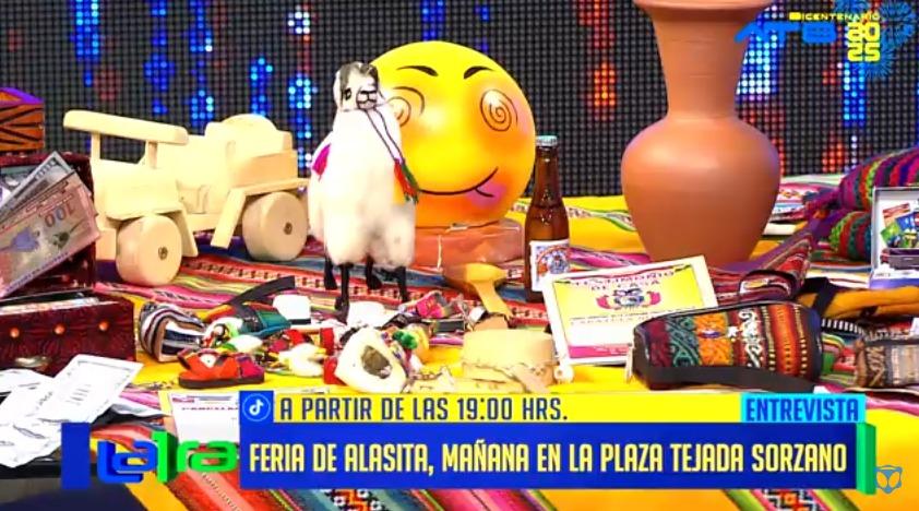 Anuncian el lanzamiento oficial de la Feria de las Alasitas 2025