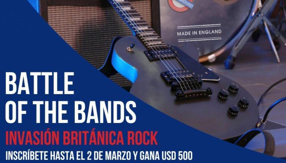 Semana Británica en Sucre: Convocan al concurso "Batalla de Bandas"