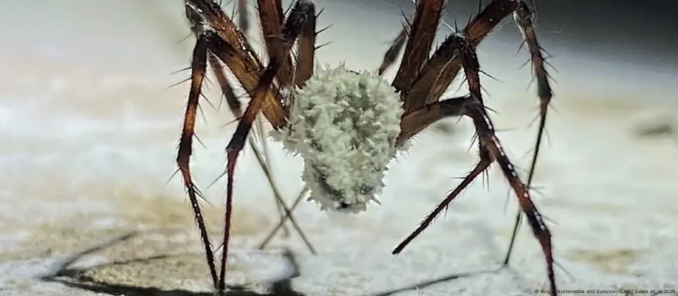 En un castillo irlandés encuentran hongos que "transforman arañas en zombis"