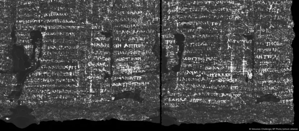 La ciencia logra descifrar las palabras de un pergamino de hace 2.000 años