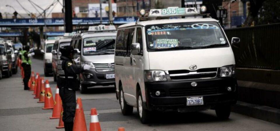 Transporte intermunicipal de El Alto propone incremento de pasaje en Bs 0,50