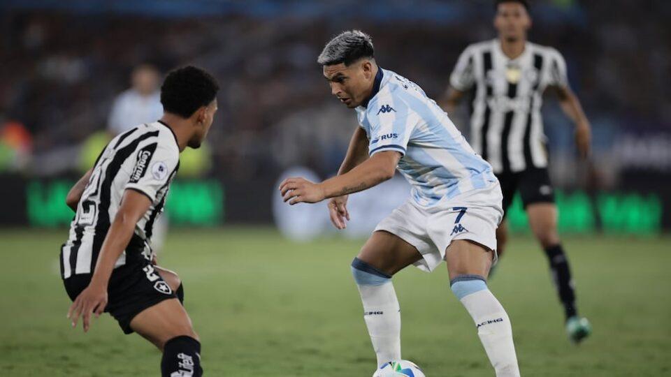 Contra la pared: Botafogo recibe a Racing de Argentina