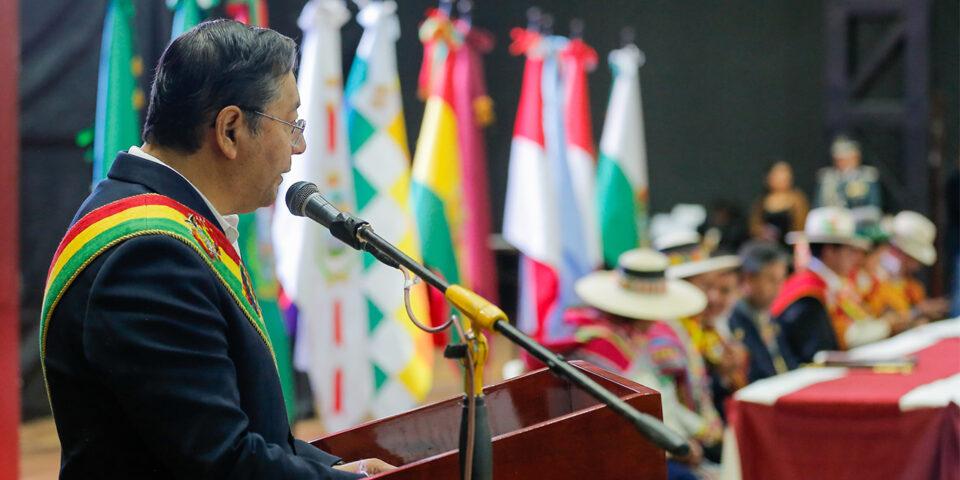 Arce anuncia proyectos de vías, instituto tecnológico, hospital y planta industrializadora de carne