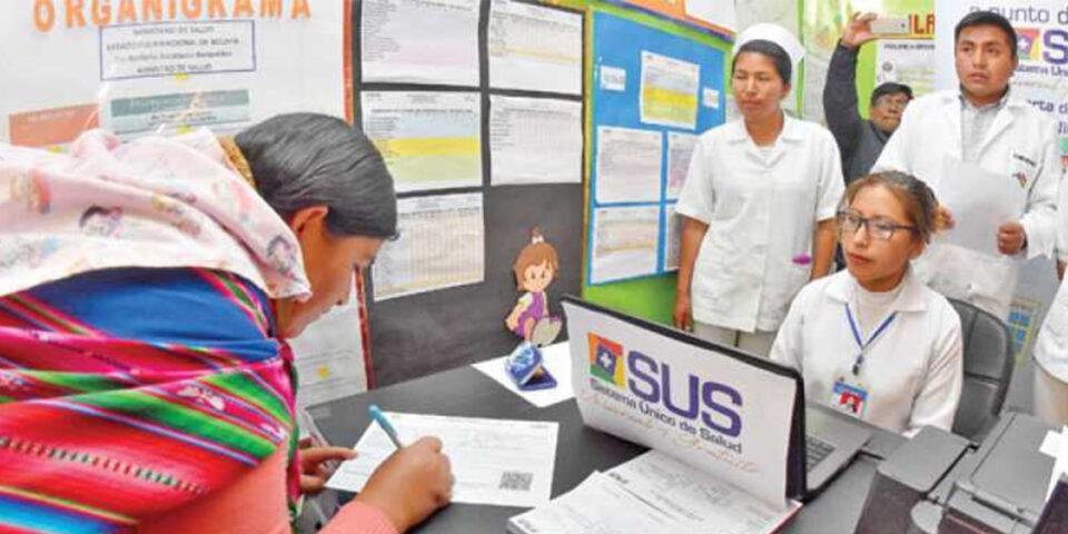Arce afirma que 396 mil orureños están inscritos en el SUS