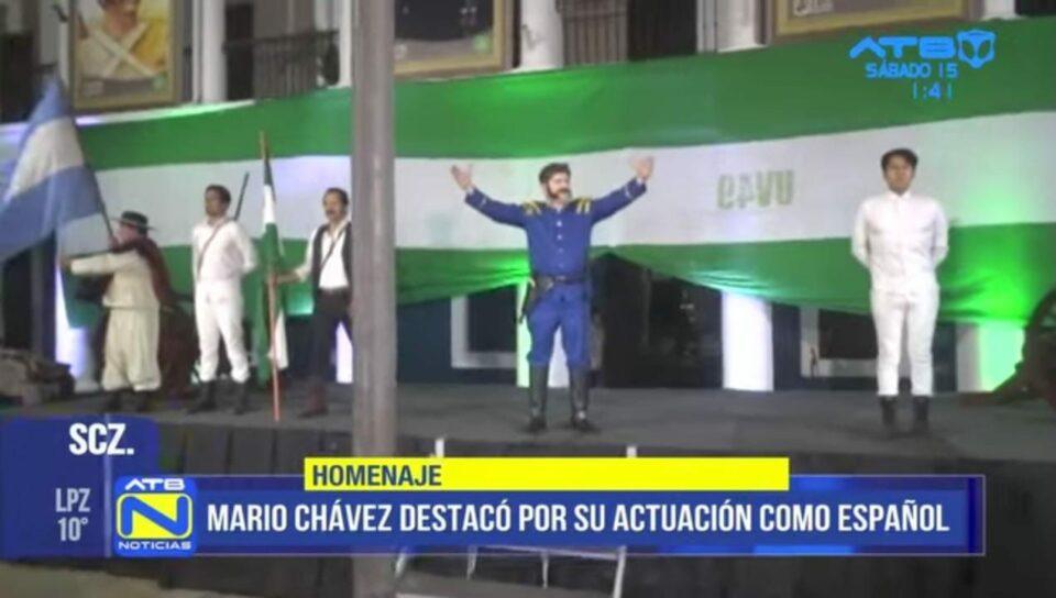 Obra teatral recuerda la lucha en la independencia de Santa Cruz