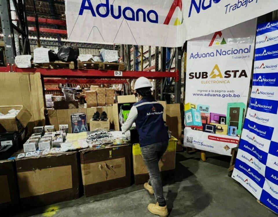 Aduana inicia el proceso de subasta electrónica 2025Aduana inicia el proceso de subasta electrónica 2025