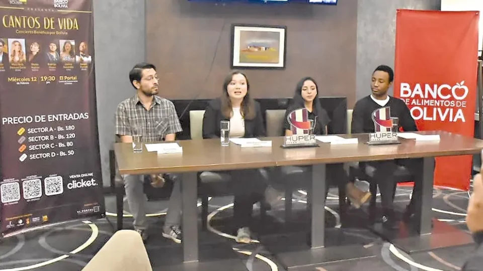 Cochabamba será sede de 'Cantos de Vida', concierto benéfico con artistas internacionales el 12 de febrero