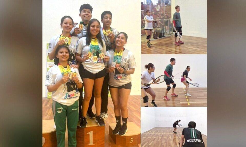 Arce destaca participación de raquetbolistas del Sueño Bicentenario