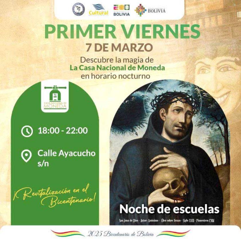 Casa de Moneda abre sus espacios para la "Noche de Escuelas"