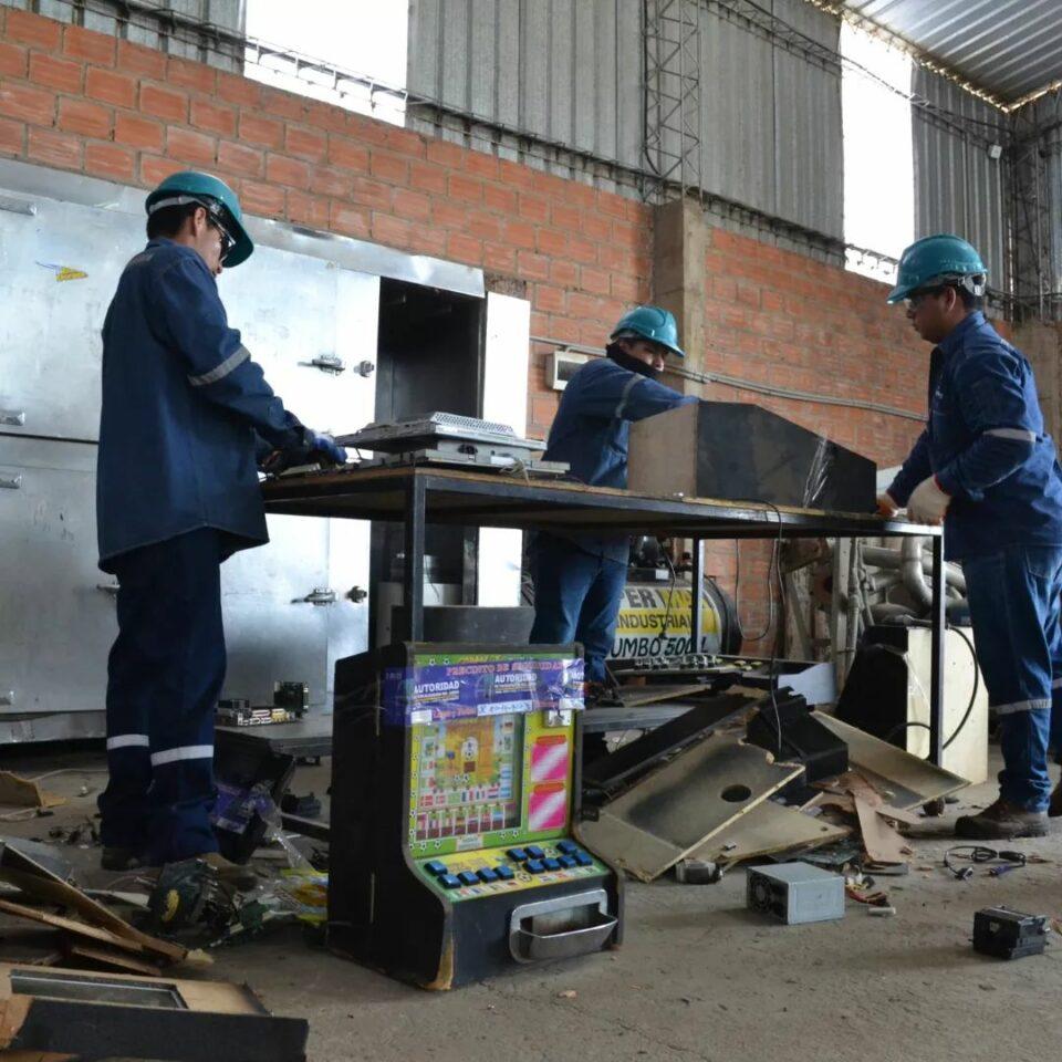 AJ logró decomisar 639 juegos en el 2024