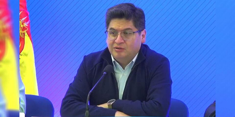 Montenegro afirma que la deuda externa de Bolivia es la más baja en el último tiempo