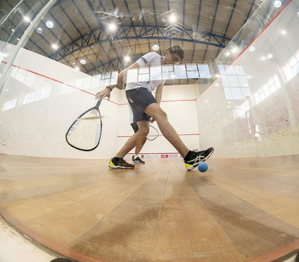 El nacional de squash finaliza hoy, ¿Sucre está lista para el Panamericano?