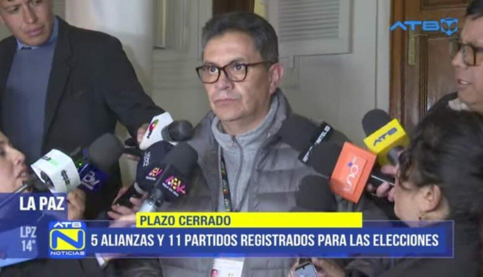 Cinco alianzas y once partidos políticos participarán en las presidenciales