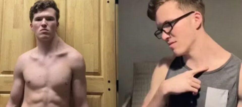 Entrenó solo un lado del cuerpo durante 6 meses y el resultado es insólito